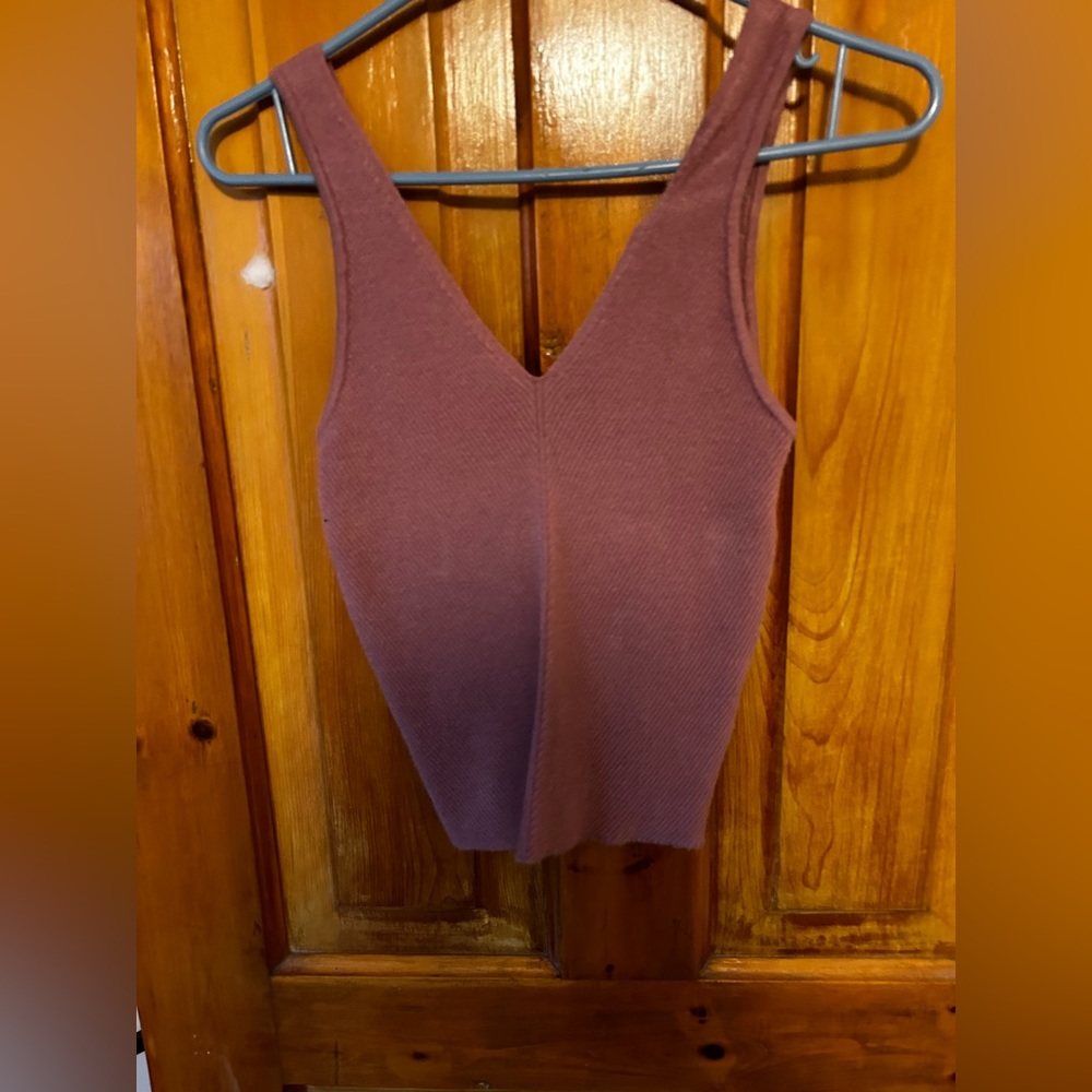 Abercrombie & Fitch knit cropped tank